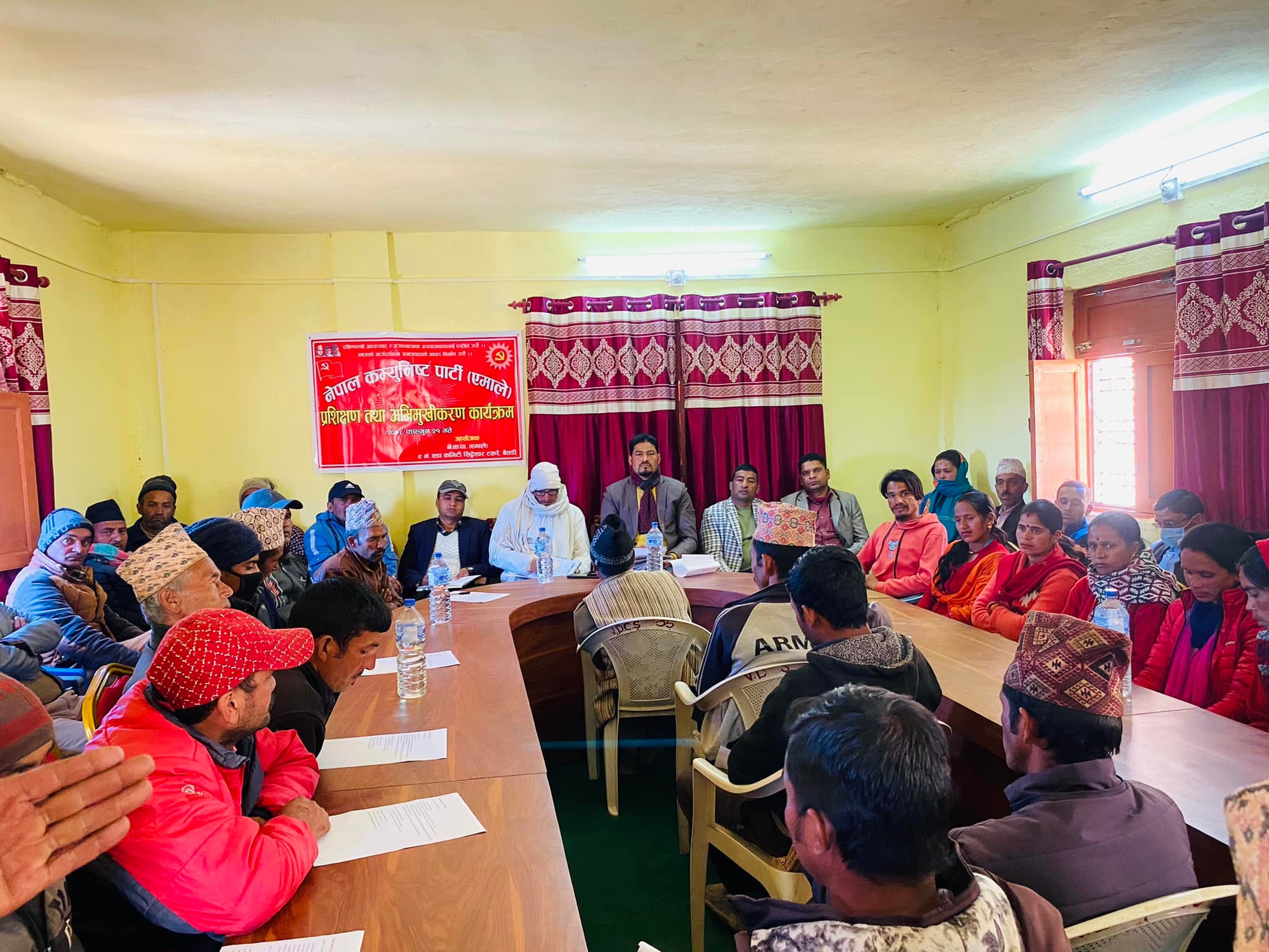 बैतडीको पाटन–९ मा एमालेको प्रशिक्षण र कार्यालय उद्दघाटन